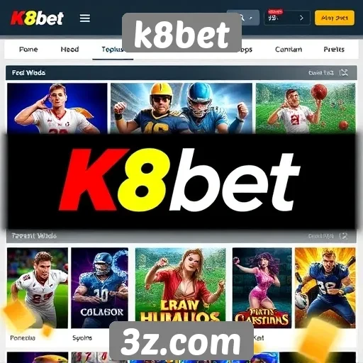 Variedade de jogos no k8bet em destaque