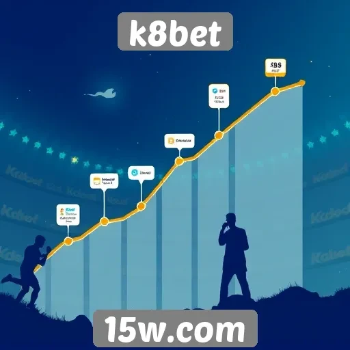 Histórico e crescimento do site k8bet