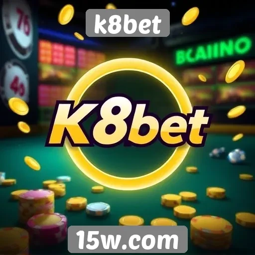 K8bet oferece ampla gama de jogos de cassino